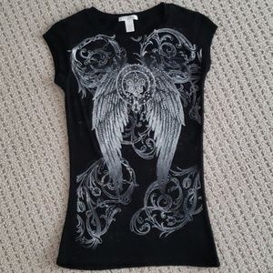 Women's tee w/ rhinestones
